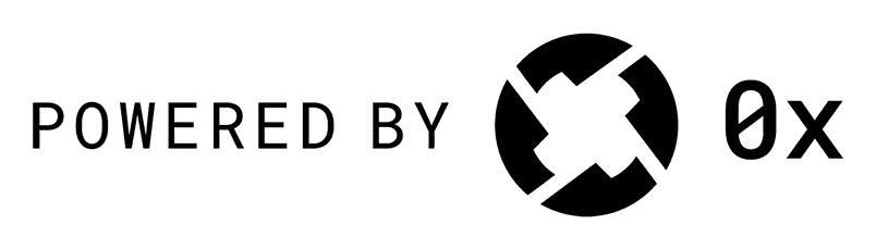 0x logo on a transparent background