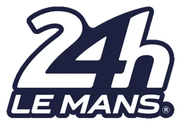 24 le Mans logo, monochrome version, on a transparent background