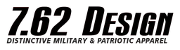 7 62 Design logo, black wordmark version, on a transparent background