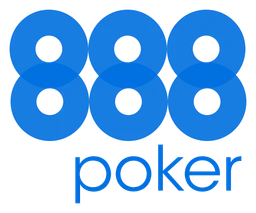 888poker logo, horizontal version, on a transparent background