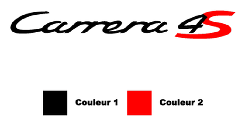 911 Carrera logo on a transparent background