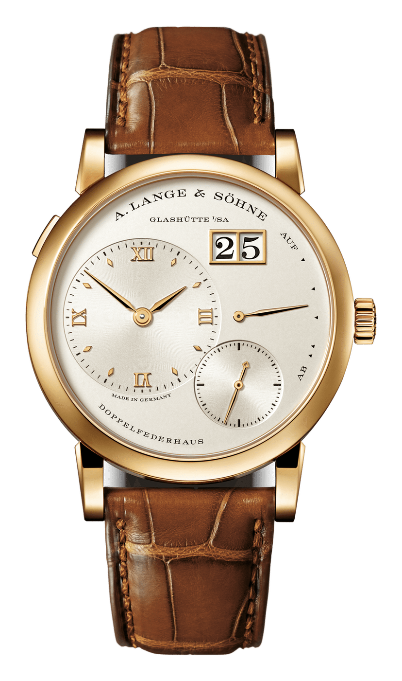 A Lange and Sohne logo on a transparent background