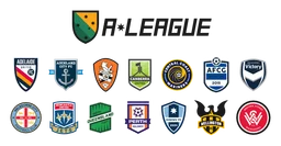 A League logo, horizontal version, on a transparent background