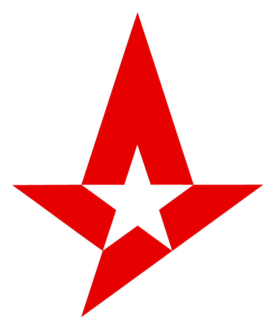 A Team logo on a transparent background