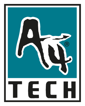 A4tech logo, horizontal version, on a transparent background