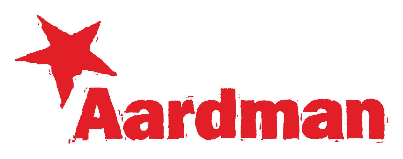 Aardman logo on a transparent background