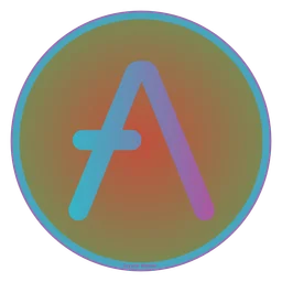 Aave logo, icon version, on a transparent background