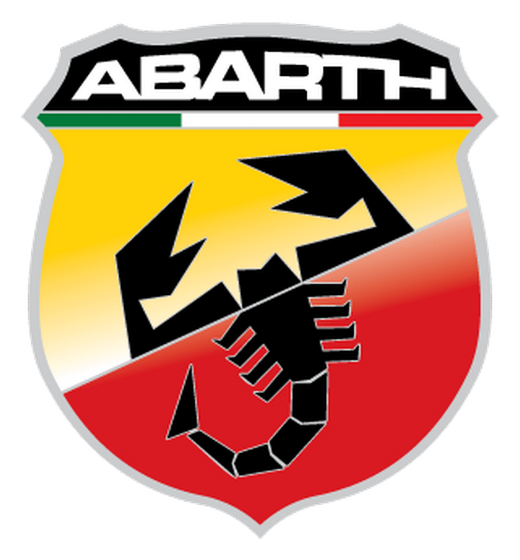 Abarth logo, icon version, on a transparent background
