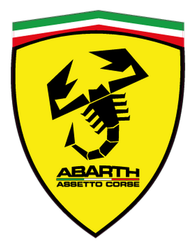 Abarth logo on a transparent background