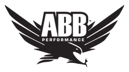 Abb logo, black version, on a transparent background
