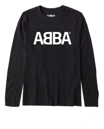 Abba logo, black icon version, on a transparent background