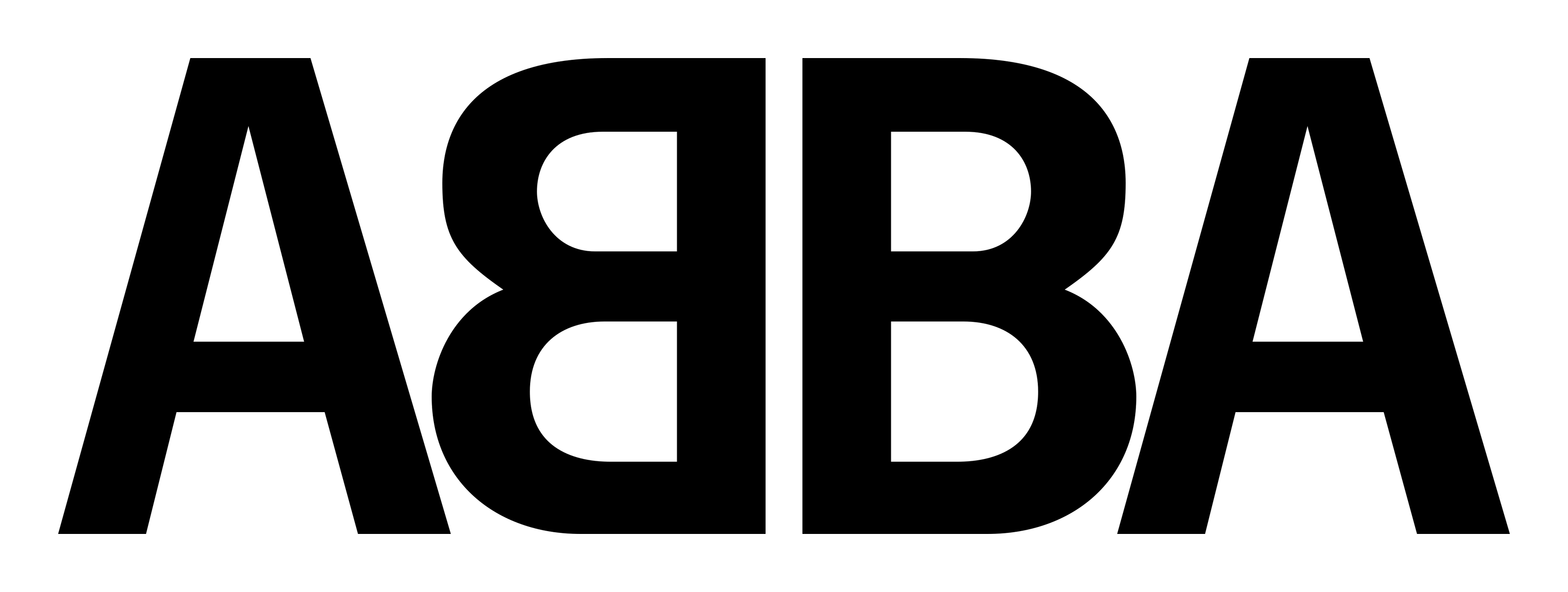 Abba logo on a transparent background