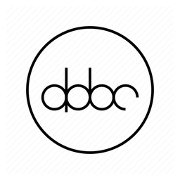 Abbc Coin logo, black icon version, on a transparent background