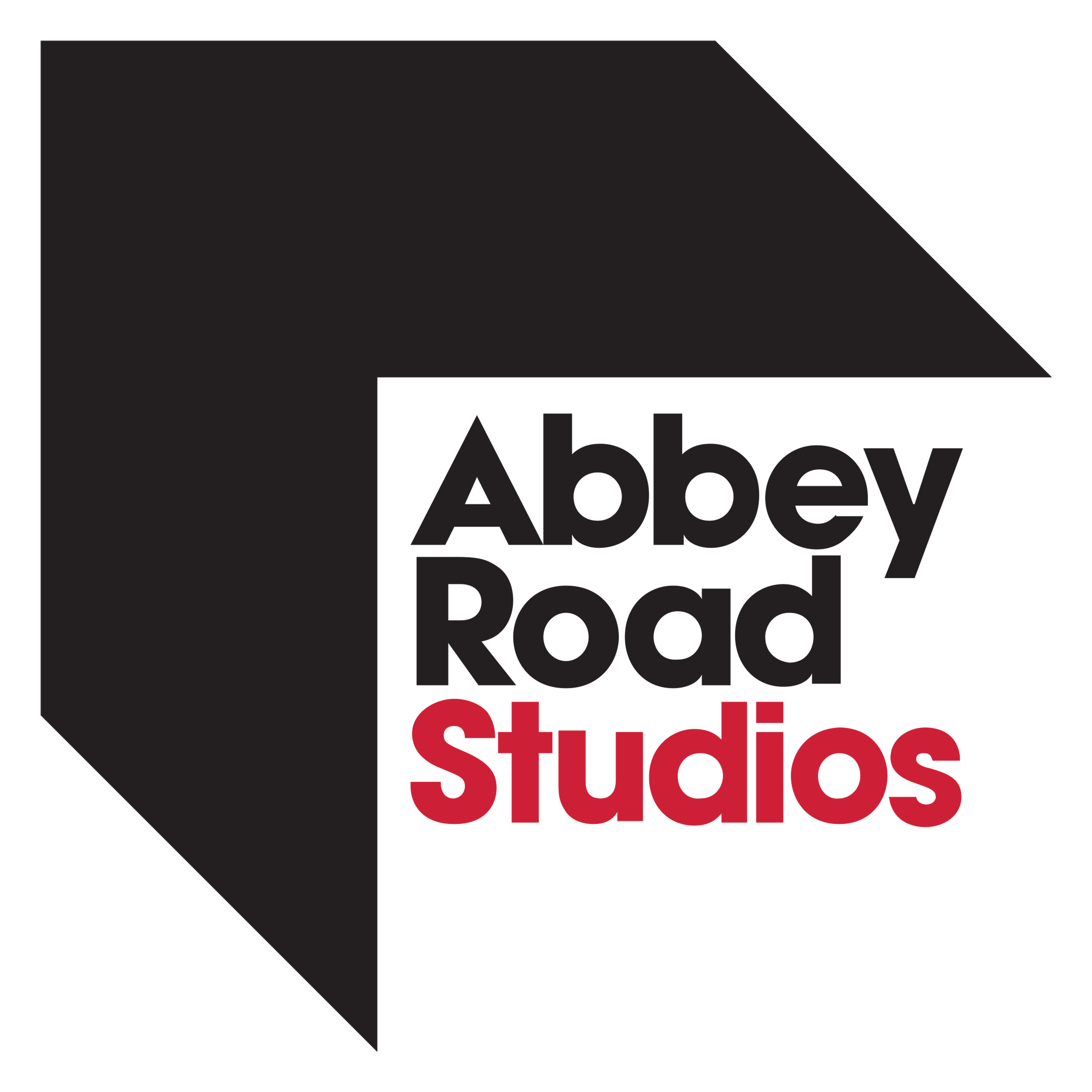 Abbey Road Studios logo on a transparent background