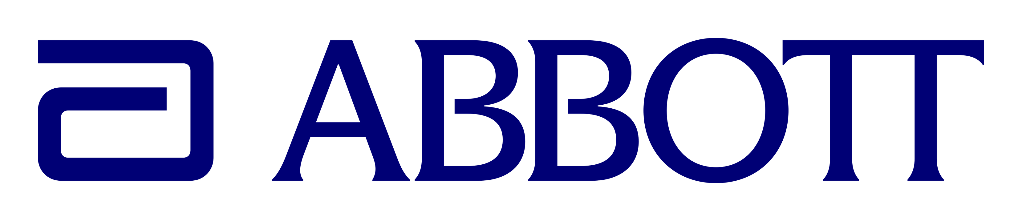 Abbott logo on a transparent background