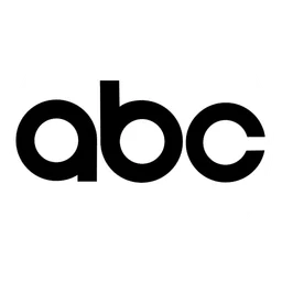 ABC logo, white icon version, on a transparent background