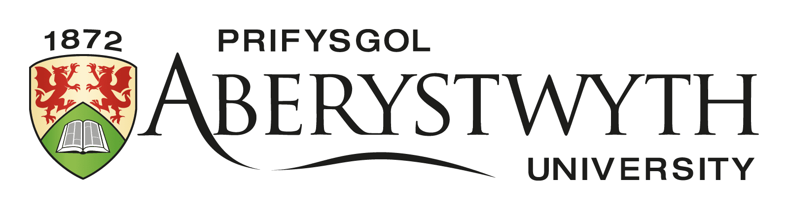 Aberystwyth University logo on a transparent background