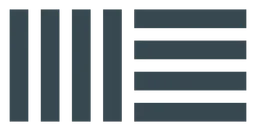 Ableton logo, black version, on a transparent background