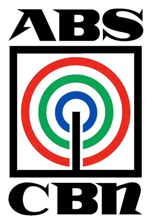Abs CBN logo, horizontal version, on a transparent background