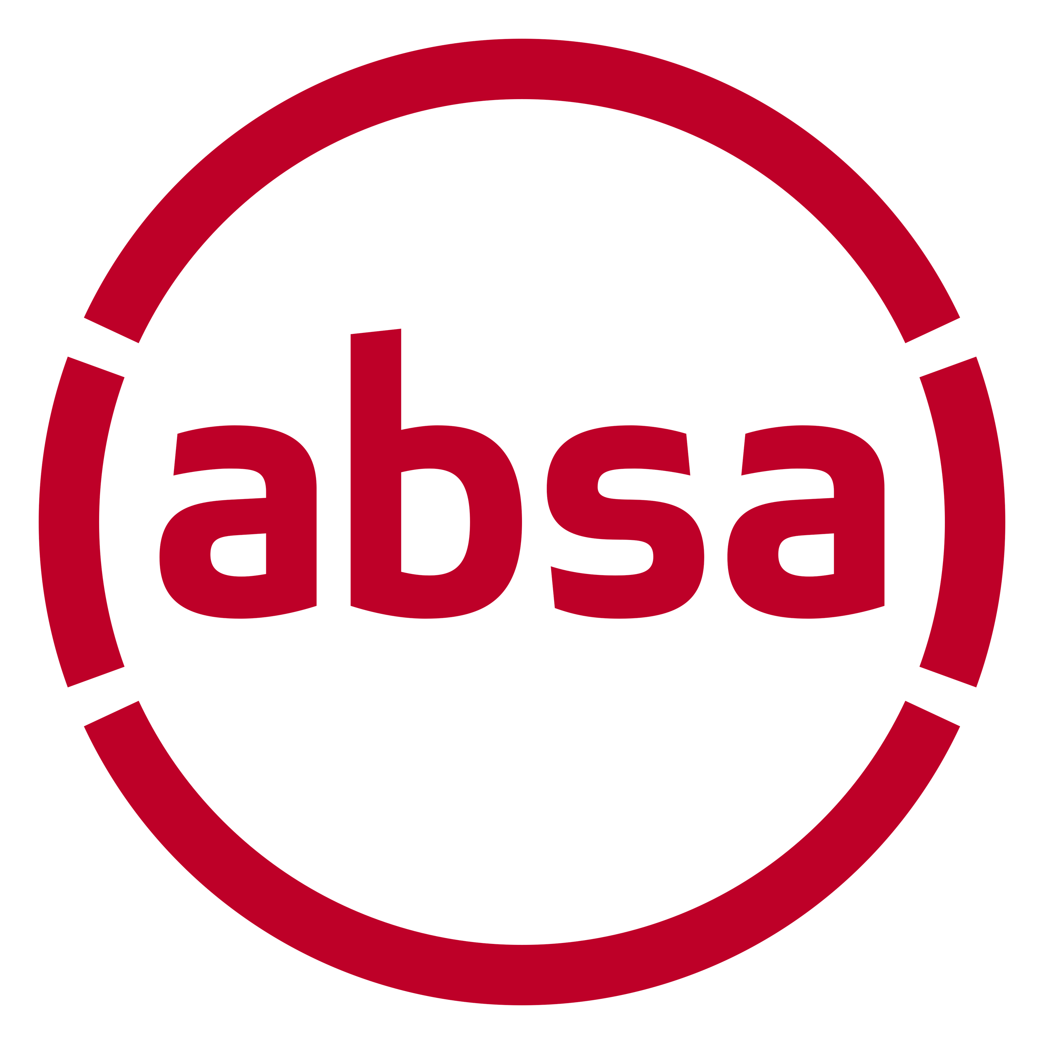 Absa logo on a transparent background