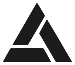 Abstergo logo, black icon version, on a transparent background