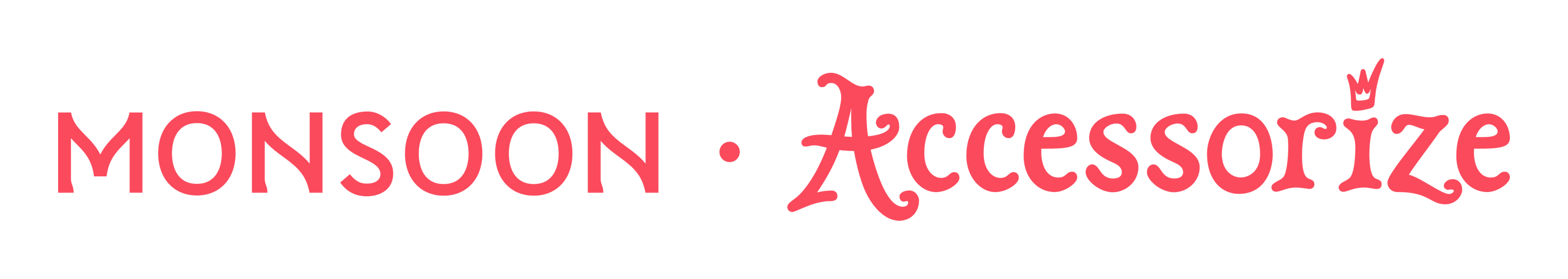 Accessorize logo on a transparent background