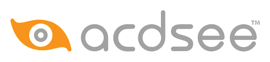 Acdsee logo on a transparent background