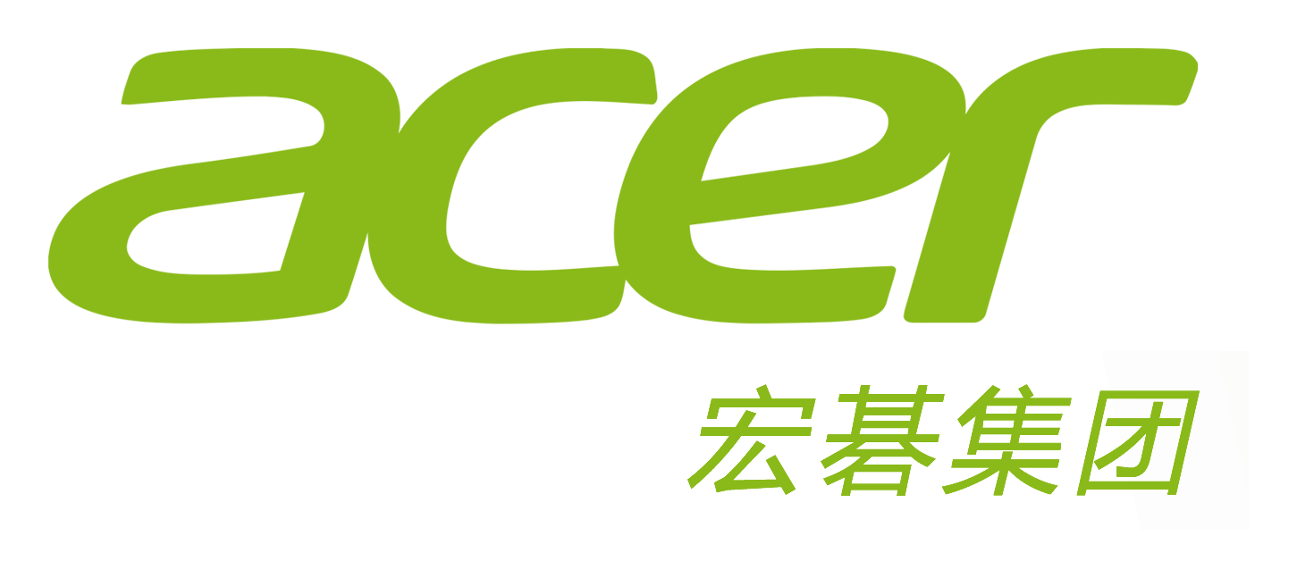 Acer logo on a transparent background
