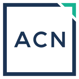 Acn logo, icon version, on a transparent background