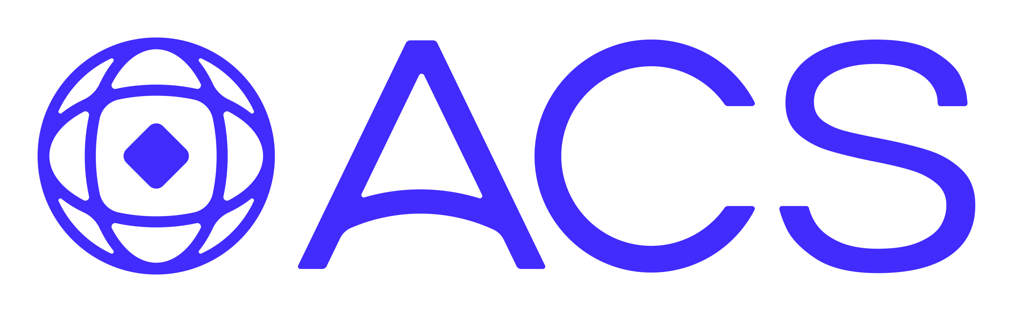 Acs logo on a transparent background