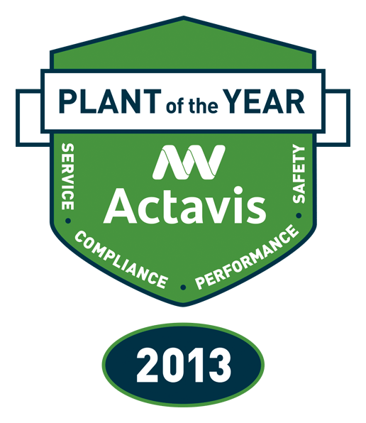 Actavis logo, icon version, on a transparent background