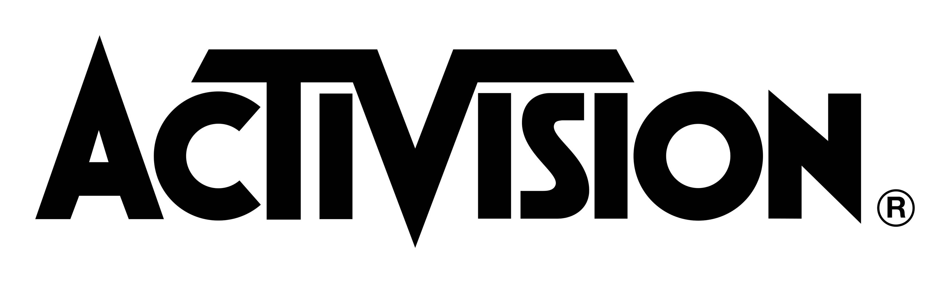 Activision logo on a transparent background