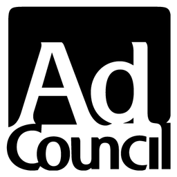 Ad Council logo, black icon version, on a transparent background