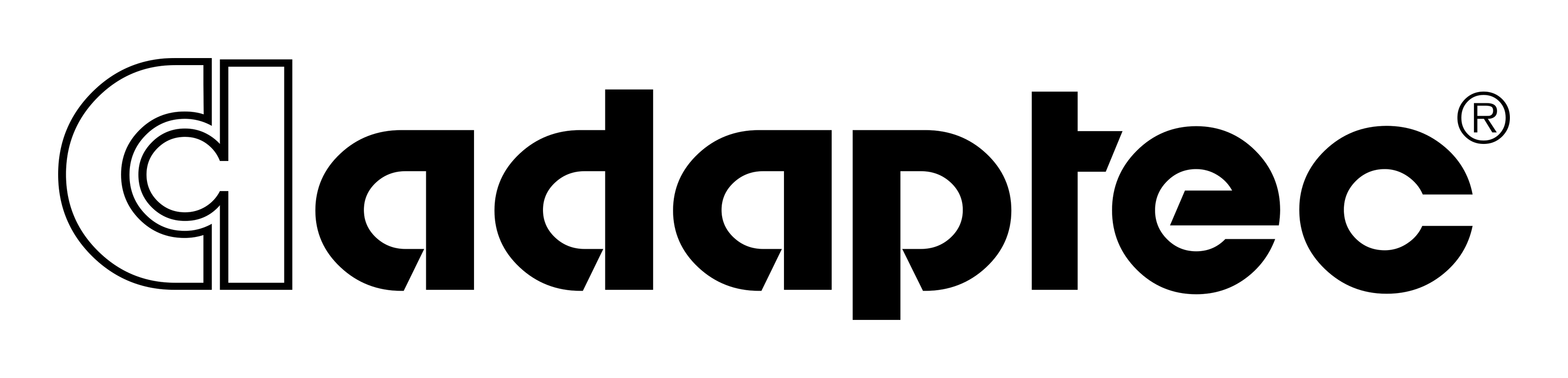 Adaptec logo on a transparent background