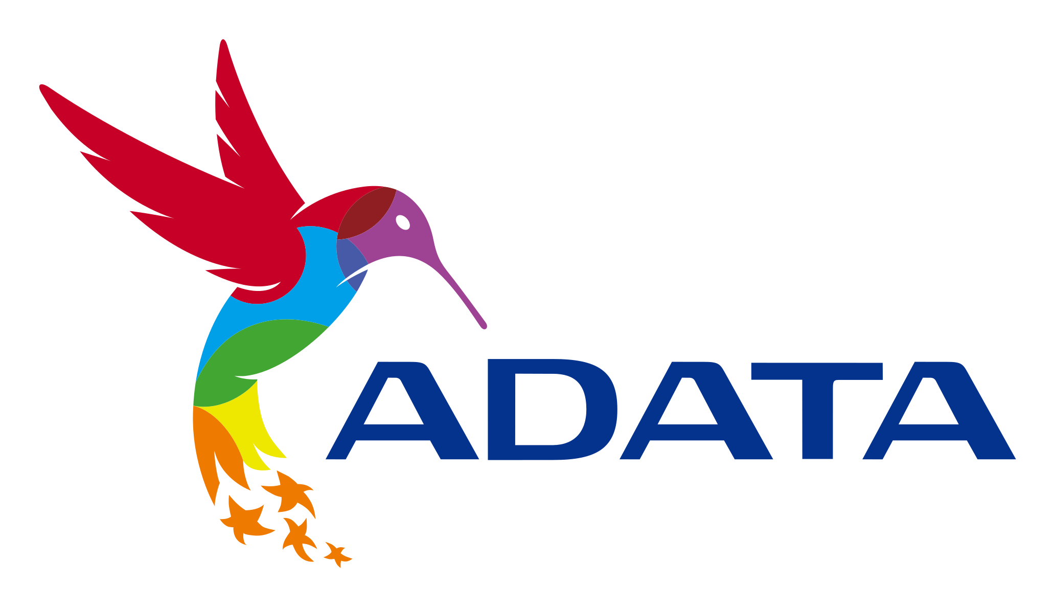Adata logo on a transparent background