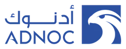 Adnoc logo, wordmark version, on a transparent background