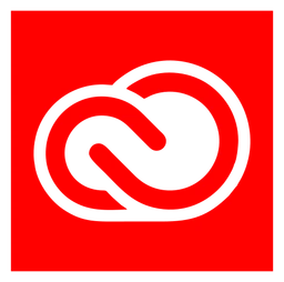 Adobe Creative Cloud Logo, Variante Icon, auf transparentem Hintergrund
