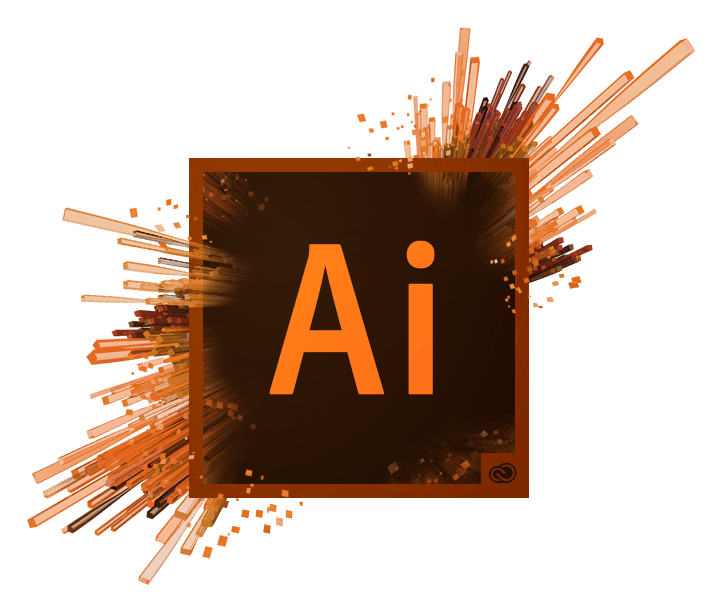 Adobe Illustrator CC logo on a transparent background