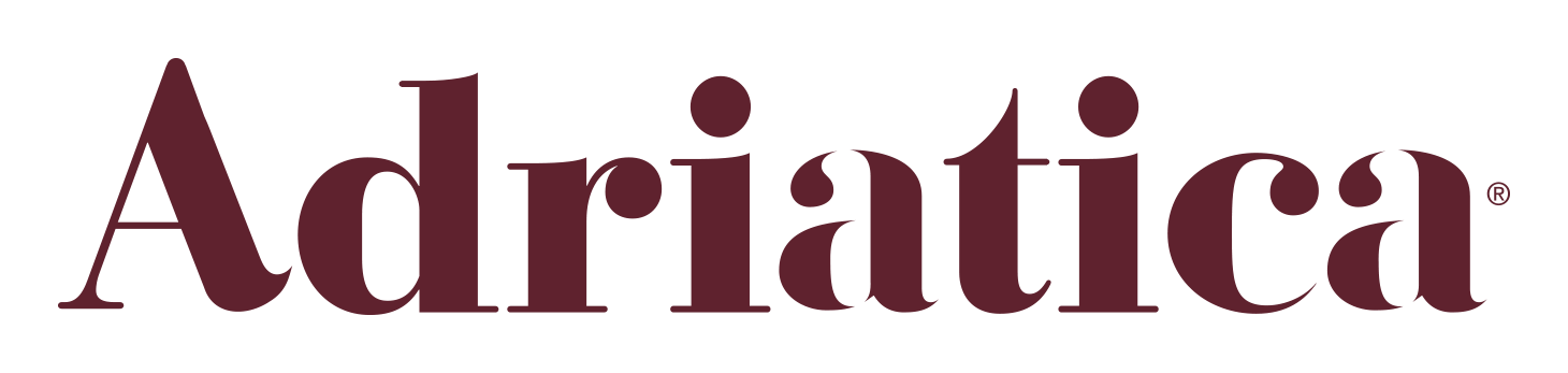 Adriatica logo on a transparent background
