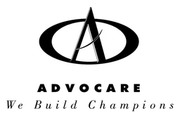 Advocare logo, monochrome version, on a transparent background