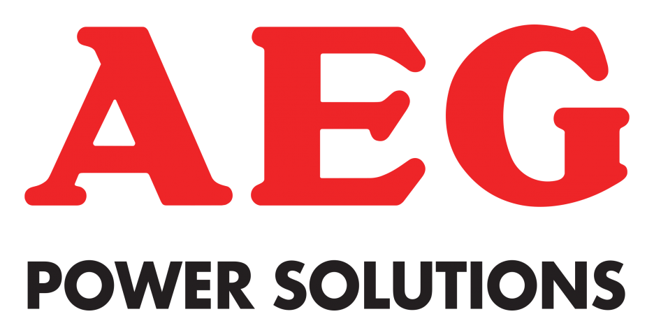 Aeg logo on a transparent background