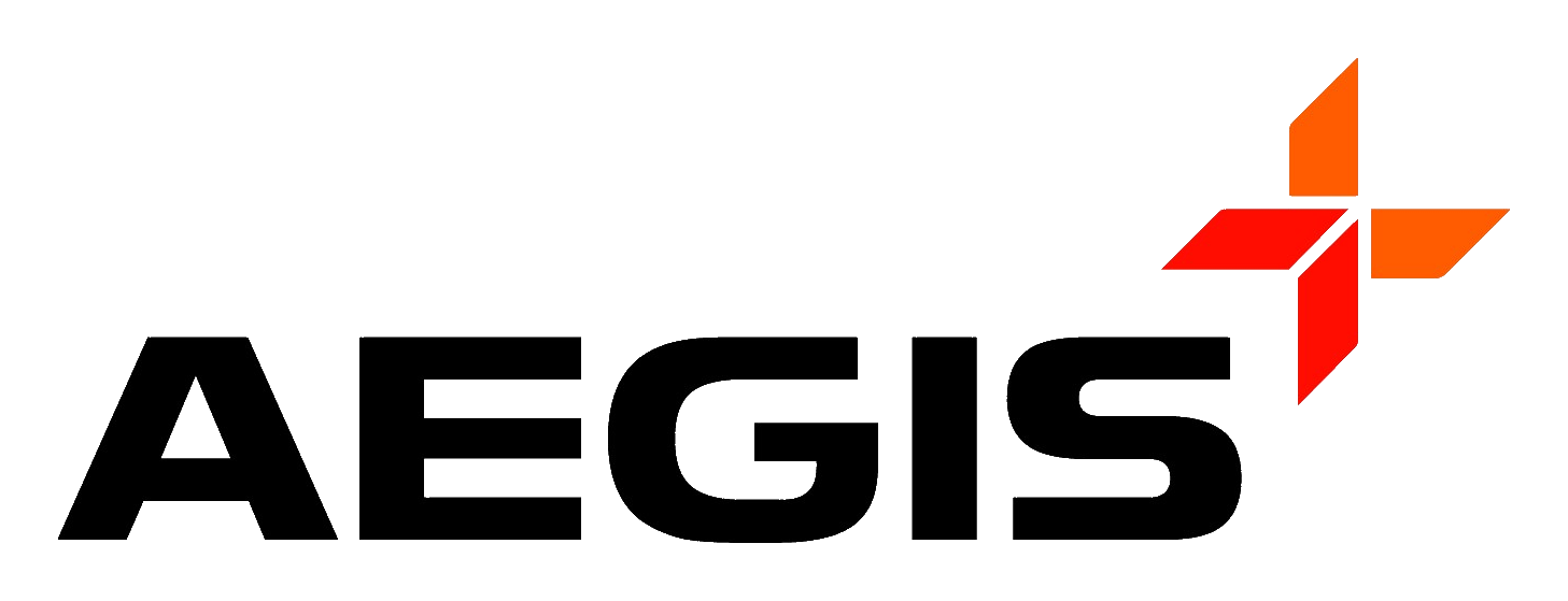 Aegis logo on a transparent background