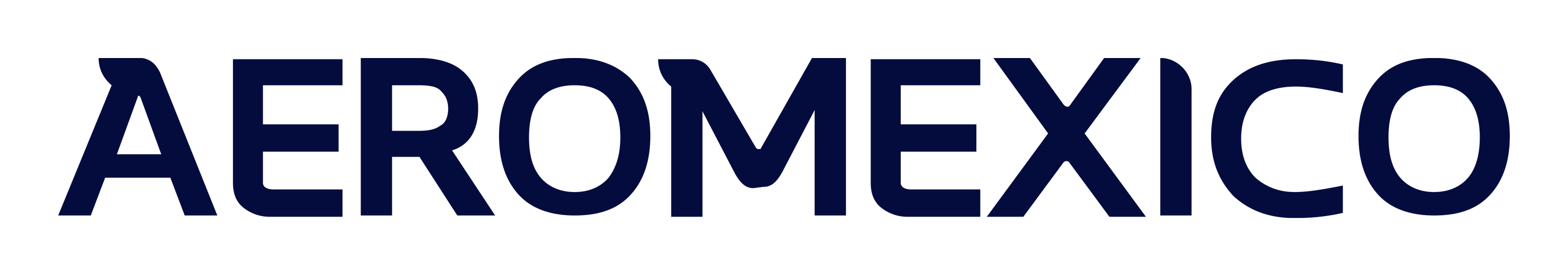 Aeromexico logo on a transparent background
