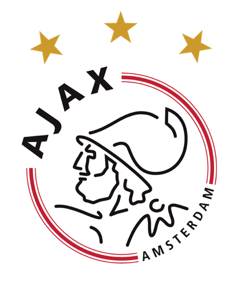 Logo AFC Ajax sur fond transparent
