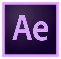 After Effects CC logo, icon version, on a transparent background