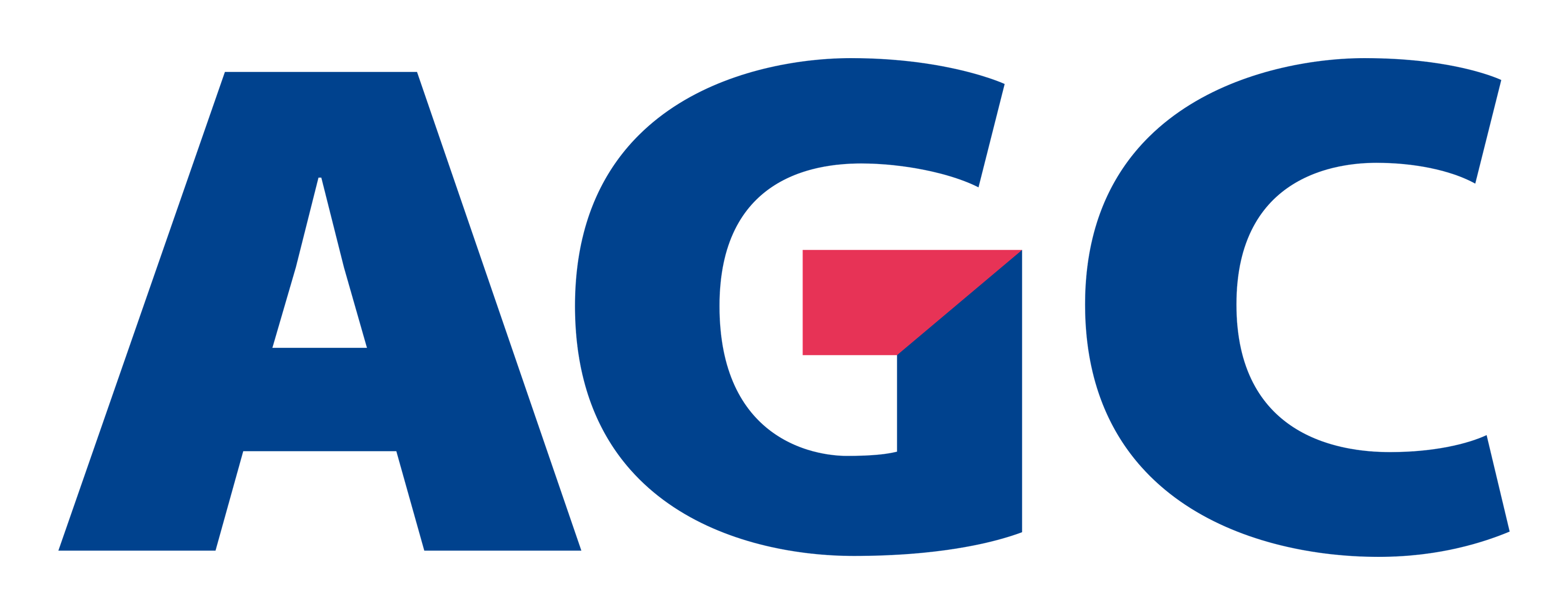 Agc logo on a transparent background