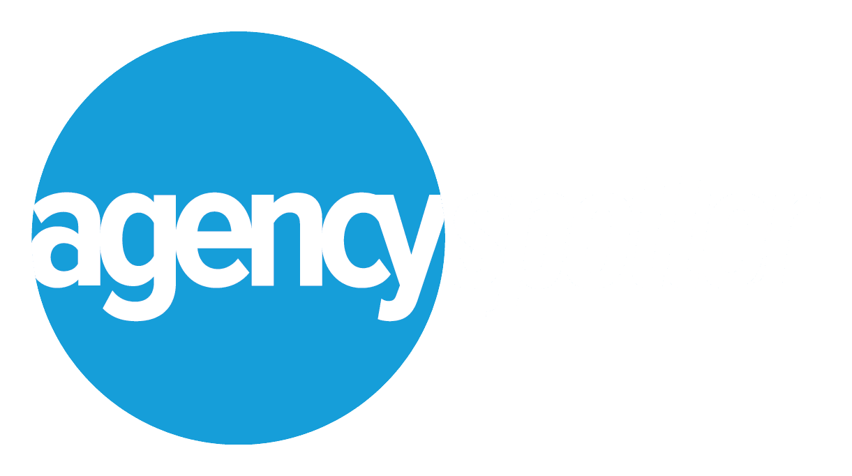 Agency logo on a transparent background