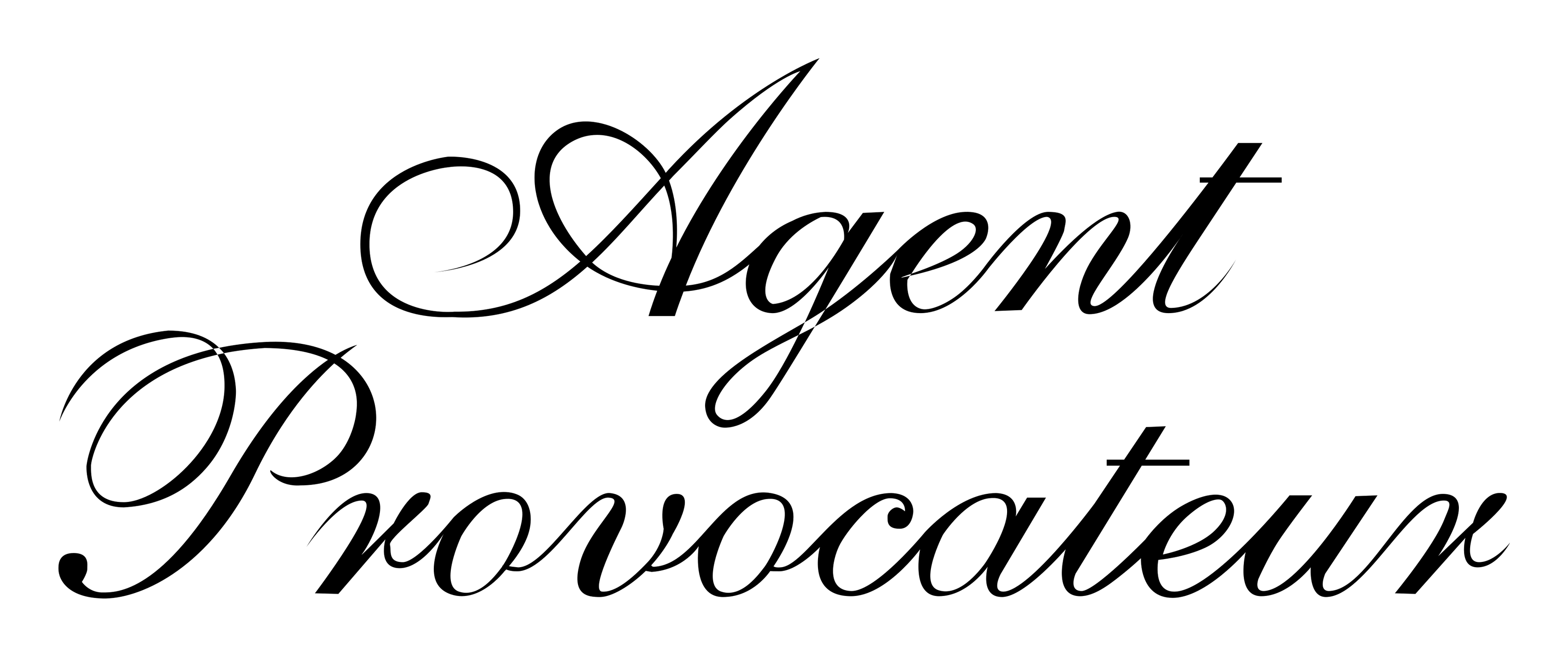Agent Provocateur logo on a transparent background