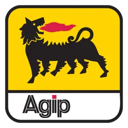 Agip logo, icon version, on a transparent background
