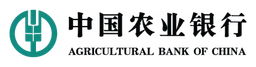 Agricultural Bank of China logo, white icon version, on a transparent background